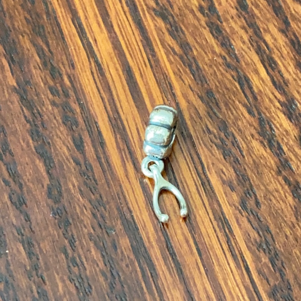Pandora wishbone charm